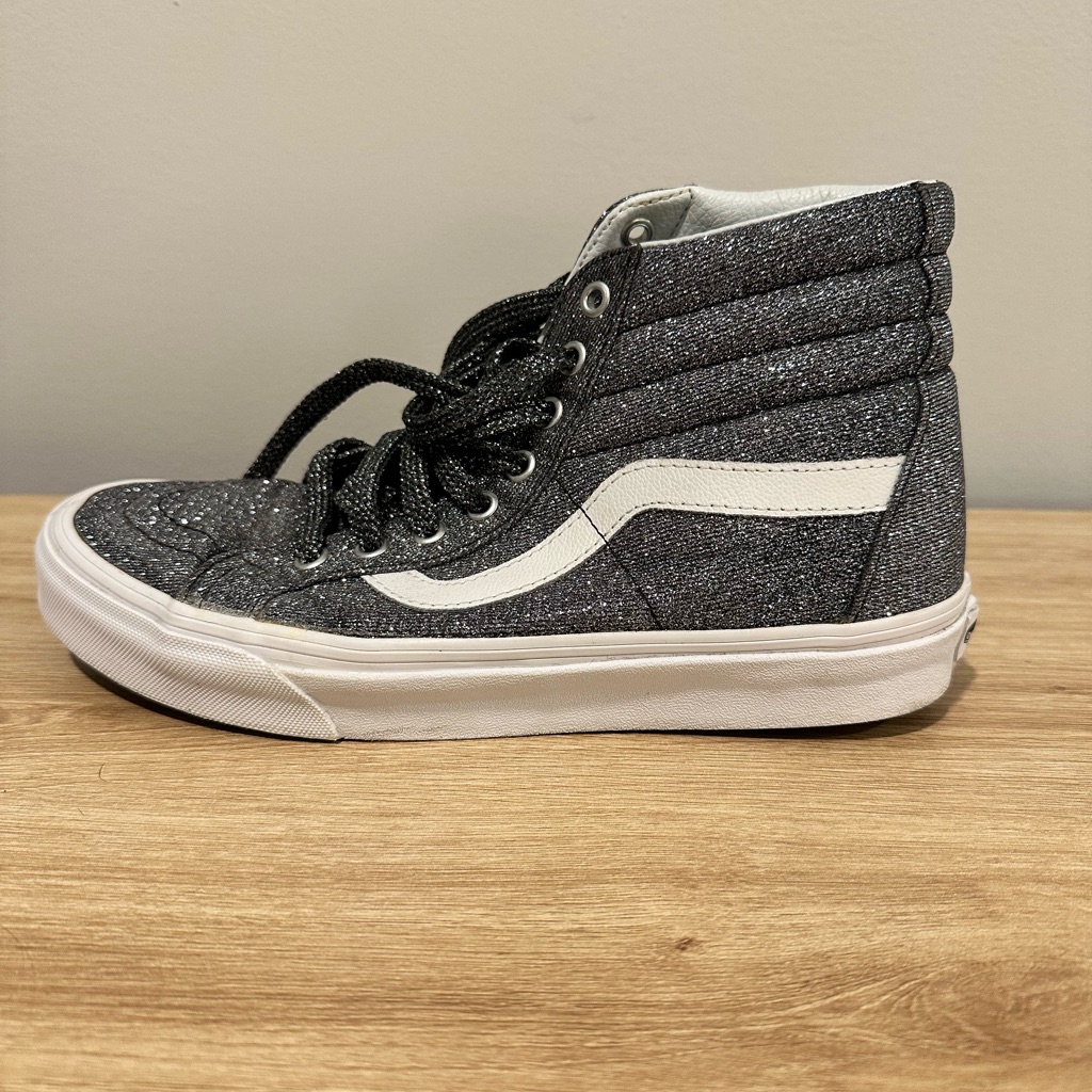 Vans Sk8 Hi Old Skool Glitter Sneakers